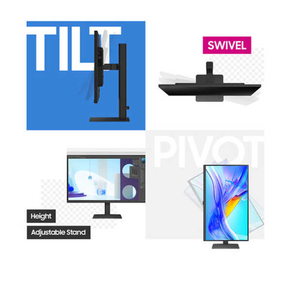 SAMSUNG 32" S80UD VIEWFINITY 4K HDR MONITOR | LS32D804UANXGO - Image 