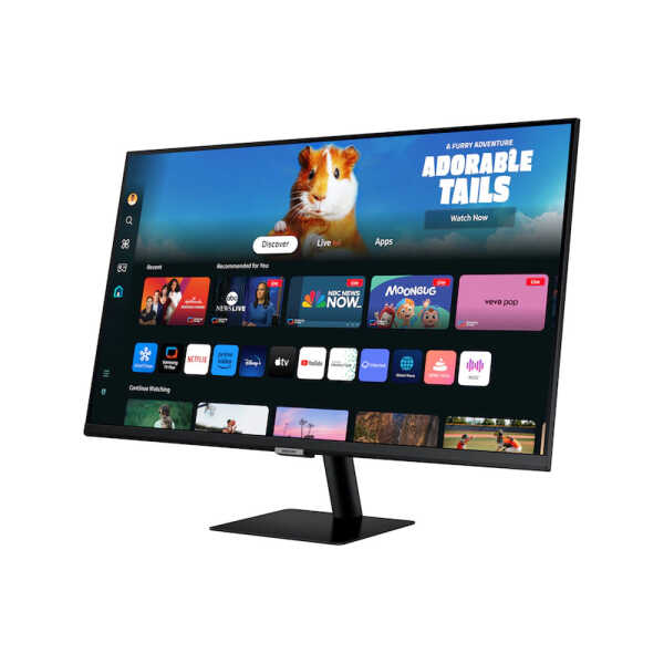 SAMSUNG BLACK SMART MONITOR 32" M50D FHD | LS32DM500ENXGO - Image 