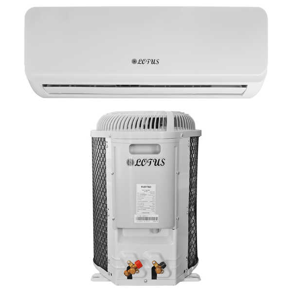LOTUS 12000 BTU 220/60 AIR CONDITIONER NON INVERTER SPLIT UNIT INCL BASIC INSTALLATION | LT-AC-12SPLIT - Image 