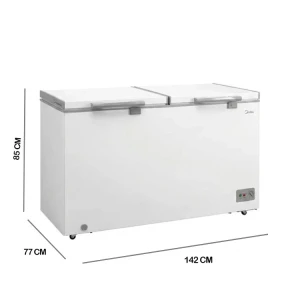 MIDEA 14 CUFT/418L CHEST FREEZER 115V WHITE | MD-RC564FZR01 - Image 