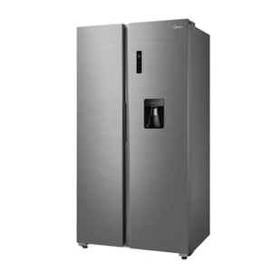 MIDEA 18 CU.FT SIDE BY SIDE REFRIGERATOR SILVER 115V | MDRS710FGG46INVWD - Image 