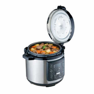 MOI 5.2 QT ELECTRIC PRESSURE COOKER STAINLESS STEEL | MPCE52SSGM - Image 