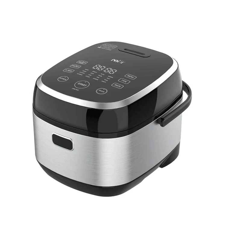 MOI Compact Induction Rice Cooker – 1L / 5 Cups | Stainless Steel