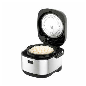 MOI INDUCTION RICE COOKER 5L 1150W STAINLESS STEEL | MRCD15CDCGGM - Image 