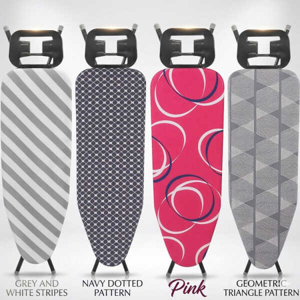LOTUS HOME COLLECTION IRONING BOARD 48X15" ASSORTED COLORS | NS-336451 - Image 