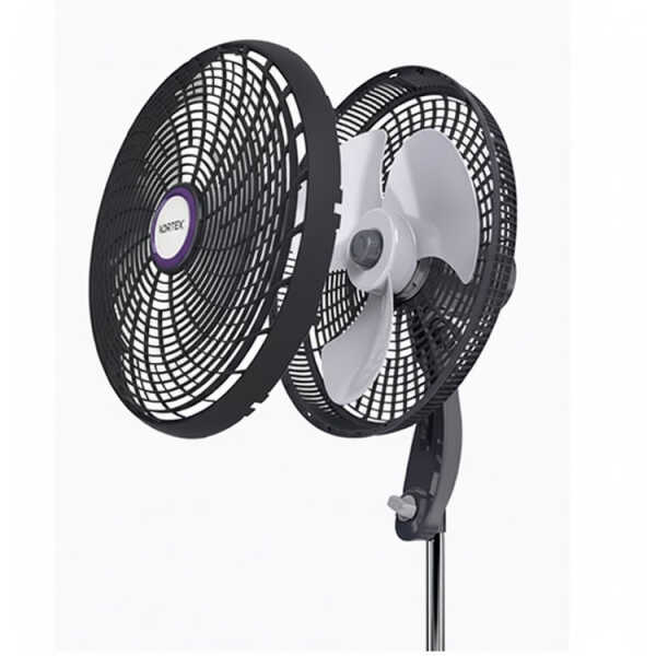 VORTEX 18" PEDESTAL FAN BLACK 127V | P180 - Image 