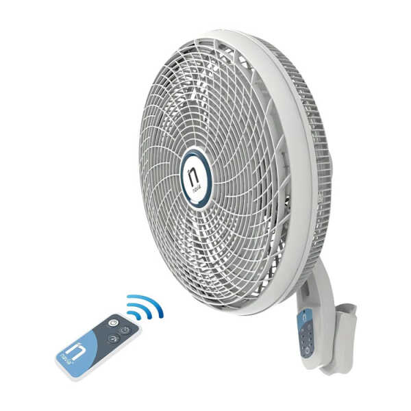 NAVIA 18" 2 IN 1 PEDESTAL AND WALL FAN WITH REMOTE 127V | P1833 - Image 