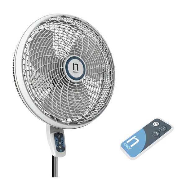 NAVIA 18" 2 IN 1 PEDESTAL AND WALL FAN WITH REMOTE 127V | P1833 - Image 