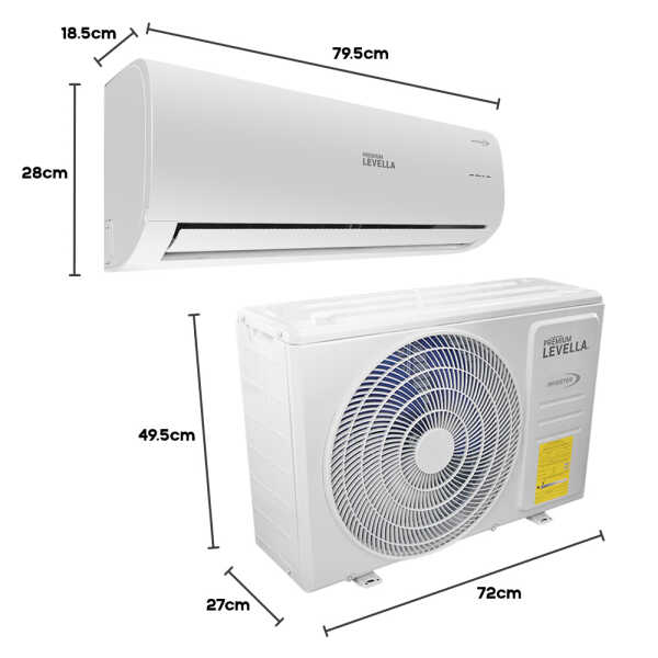 PREMIUM 12000BTU INVERTER SPLIT UNIT 110V AIR CONDITIONER | PIA121710 - Image 
