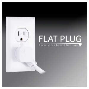 GE 6-OUTLET SURGE PROTECTOR 2 PACK WHITE | 46867 - Image 