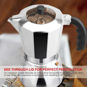 BENE CASA 6 CUPS ESPRESSO MAKER | BC-58220 - Image 