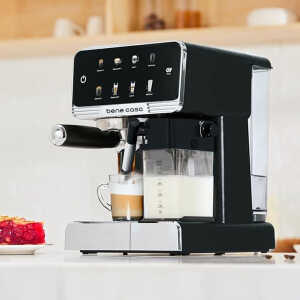 BENE CASA TOUCHSCREEN ESPRESSO MAKER | BC-99766 - Image 