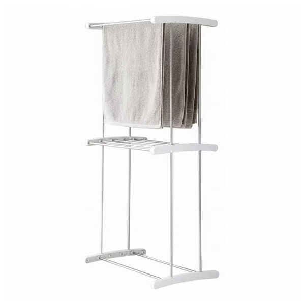 2 TIER BATHROOM TOWEL RACK | C11605 - Image 