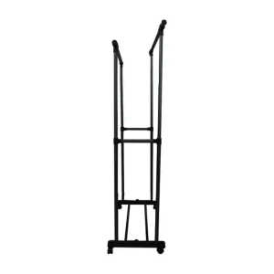 MULTI PURPOSE CLOTING RACK W/ SHELF | C128643 - Image 