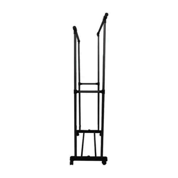 MULTI PURPOSE CLOTING RACK W/ SHELF | C128643 - Image 