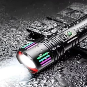 ALUMINUM ALLOY STRONG LIGHT FLASHLIGHT | C15517 - Image 