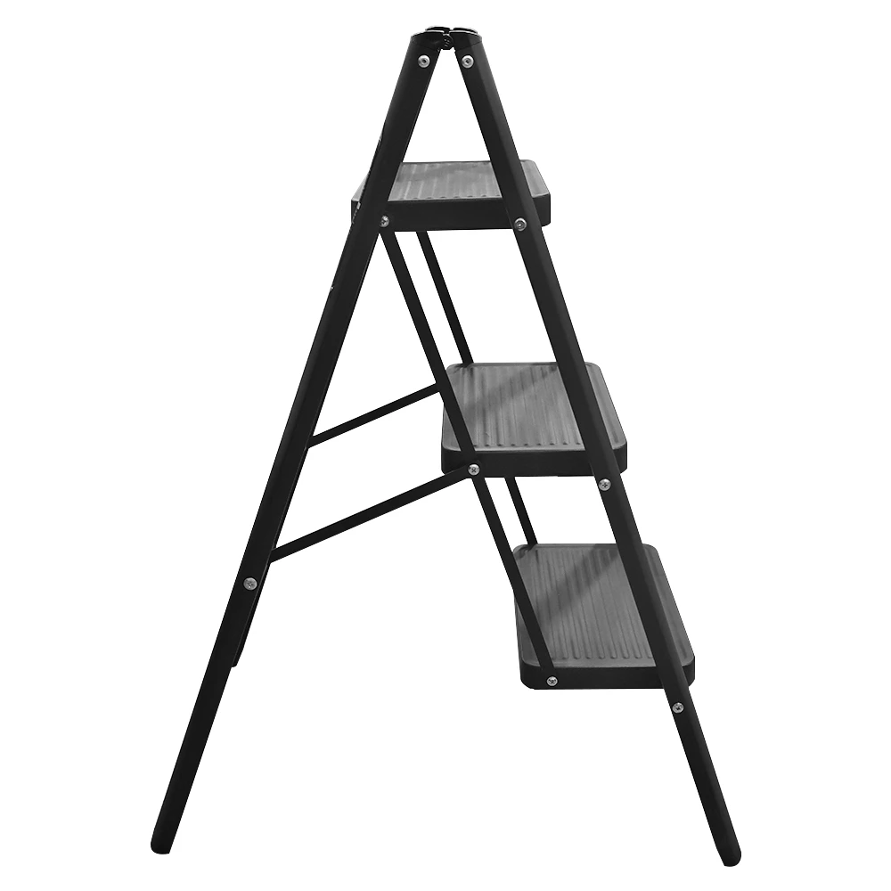 3-Step Household Ladder – Black