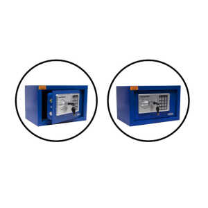 PREMIER ELECTRONIC SAFE 200 X 310 X 200MM BLUE | CF-5014 - Image 