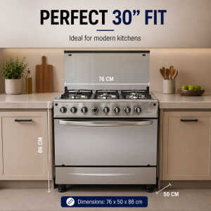 PREMIER 30" 6-BURNERS GAS RANGE SS | EF-8691NG306T1 - Image 