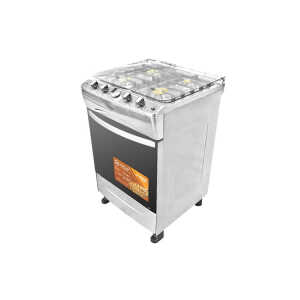 PREMIER 24" 4-BURNERS GASRANGE 110V SS | EF-9017NG244T1 - Image 