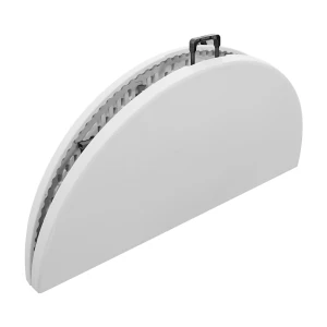 PLASTIC WHITE ROUND FOLDABLE TABLE | LT-R122 - Image 
