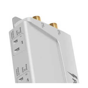 PANAMAX MAX FLAT PANEL 300 - 2 OUTLET SURGE PROTECTOR/POWER FILTER W/CABLE/SAT SIGNAL PROTECTION | MFP300 - Image 