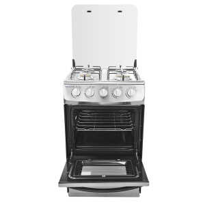 MILEXUS 4 BURNERS 20″ GAS RANGE STAINLES STEEL | MLEG4Q900INOXAJGNI - Image 