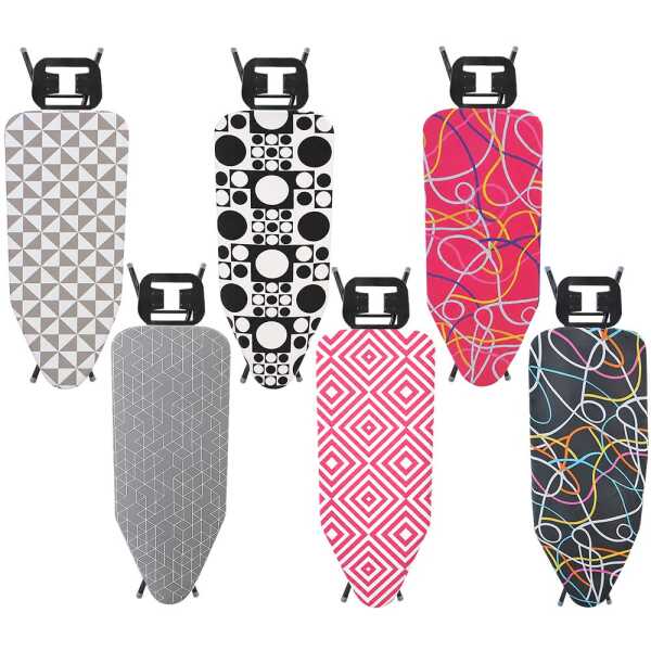 LOTUS HOME COLLECTION IRONING BOARD 48X18" ASSORTED COLORS | NS-336452 - Image 