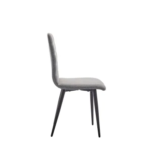 VICTORIA GREY COMFORT CHAIR | PO-2824/GR - Image 