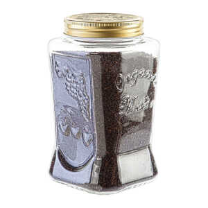 SARINA GLASS JAR SET 3PCS | S-805 - Image 