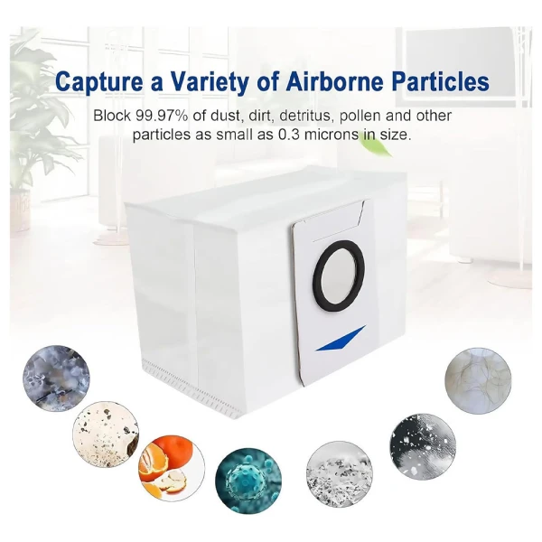T20 2-PACK ECOVAC DEEBOT VACUUM BAGS | T20-ECOVACB - Image 