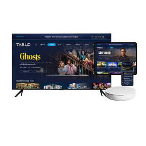TABLO 4TH GEN, 4-TUNER, 128GB OVER-THE-AIR DVR & STREAMING PLAYER, WHITE | TF1284B-01-CN - Image 