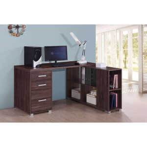 MODERN IZMIR CORNER OFFFICE DESK | TR-17502 - Image 