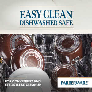 FARBERWARE 14-PIECE COOKWARE SET, CERAMIC NON-STICK | 10629 - Image 
