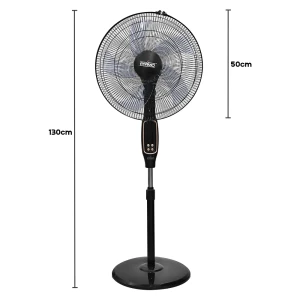PRIMO 18" PEDESTAL FAN W/ REMOTE CONTROL | 18RSP - Image 