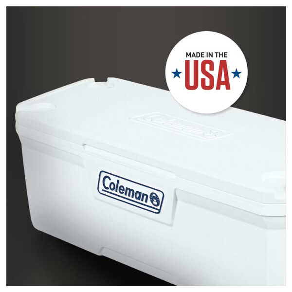 COLEMAN 150QT MARINE COOLBOX, WHITE | 3000006577 - Image 