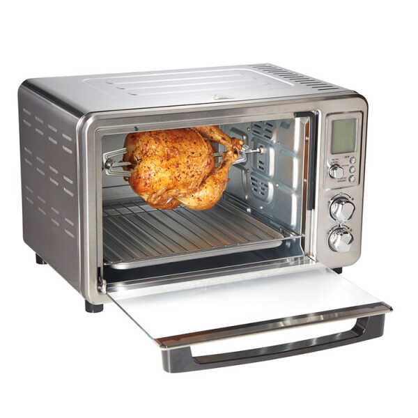 HAMILTON BEACH DIGITAL AIR FRYER TOASTER OVEN W/ ROTISSERIE | 31194C - Image 