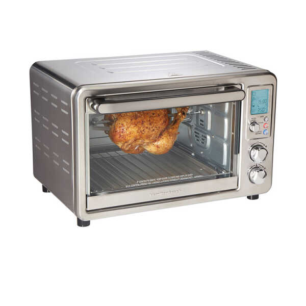 HAMILTON BEACH DIGITAL AIR FRYER TOASTER OVEN W/ ROTISSERIE | 31194C - Image 
