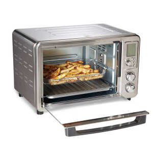 HAMILTON BEACH DIGITAL AIR FRYER TOASTER OVEN W/ ROTISSERIE | 31194C - Image 