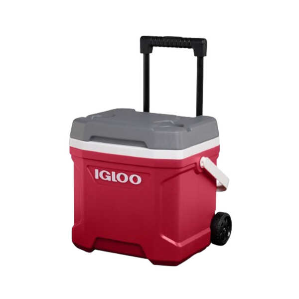 IGLOO 16QT WHEELED COOL BOX, RED | 00034806 - Image 