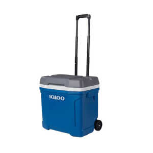 IGLOO LATITUDE 30QT WHEELED COOL BOX BLUE | 00034658 - Image 