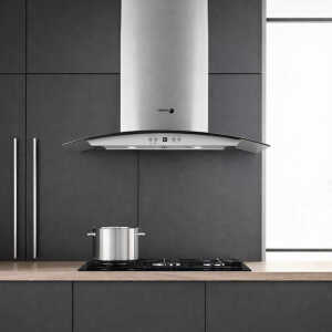 FAGOR 90CM RANGEHOOD, SS, 220V | 3CFV901X - Image 
