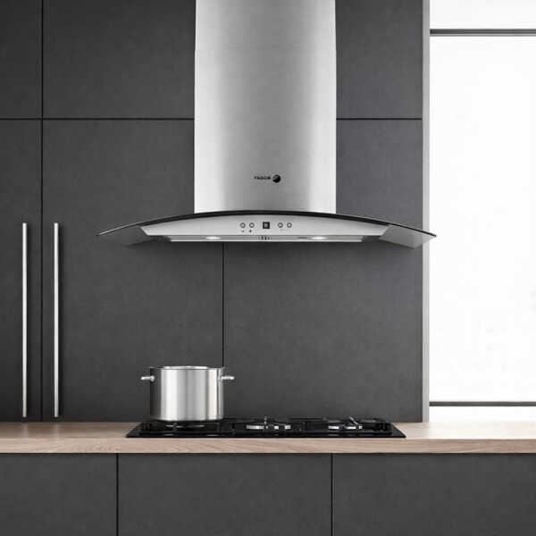 FAGOR 90CM RANGEHOOD, SS, 220V | 3CFV901X - Image 