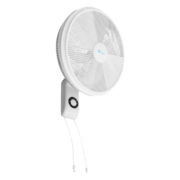 IVERIA 18" WALL FAN 6-BLADE 3-SPEED CONTROL WHITE | AI-18PAW - Image 