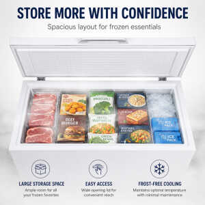 SUPERCOOL 7.5 CUFT FROST FREE WHITE CHEST FREEZER | BD210 - Image 