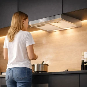 BERKLAYS 60 CM RANGE HOOD STAINLESS STEEL | BH60.16 - Image 
