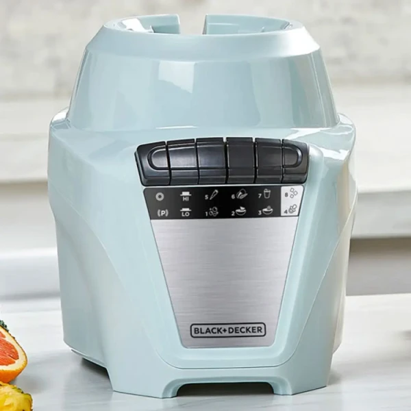 BLACK & DECKER 1.6L 8 SPEED BLENDER W/PLASTIC JAR MINT GREEN | BL0877-1GDLA - Image 