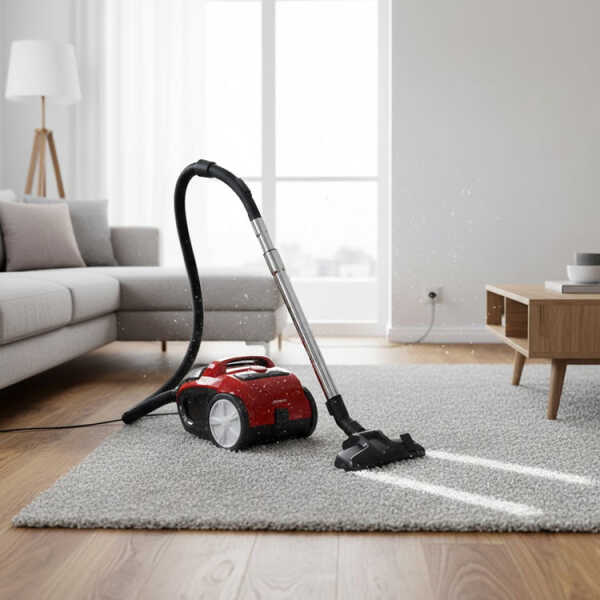 BERKLAYS CYCLONIC VACUUM CLEANER RED 127V-1400W | BVAC14031 - Image 