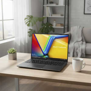 ASUS VIVOBOOK 16" FHD i7-1355U 16GB 512SSD WINDOWS 11 BLACK | F1605VA-WS74 - Image 