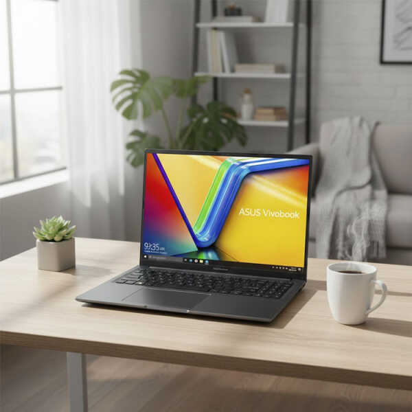 ASUS VIVOBOOK 16" FHD i7-1355U 16GB 512SSD WINDOWS 11 BLACK | F1605VA-WS74 - Image 